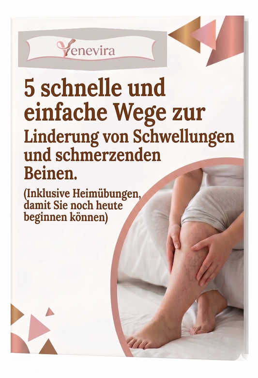 5 einfache Wege um Schwellungen und schmerzende Beine endlich zu lindern