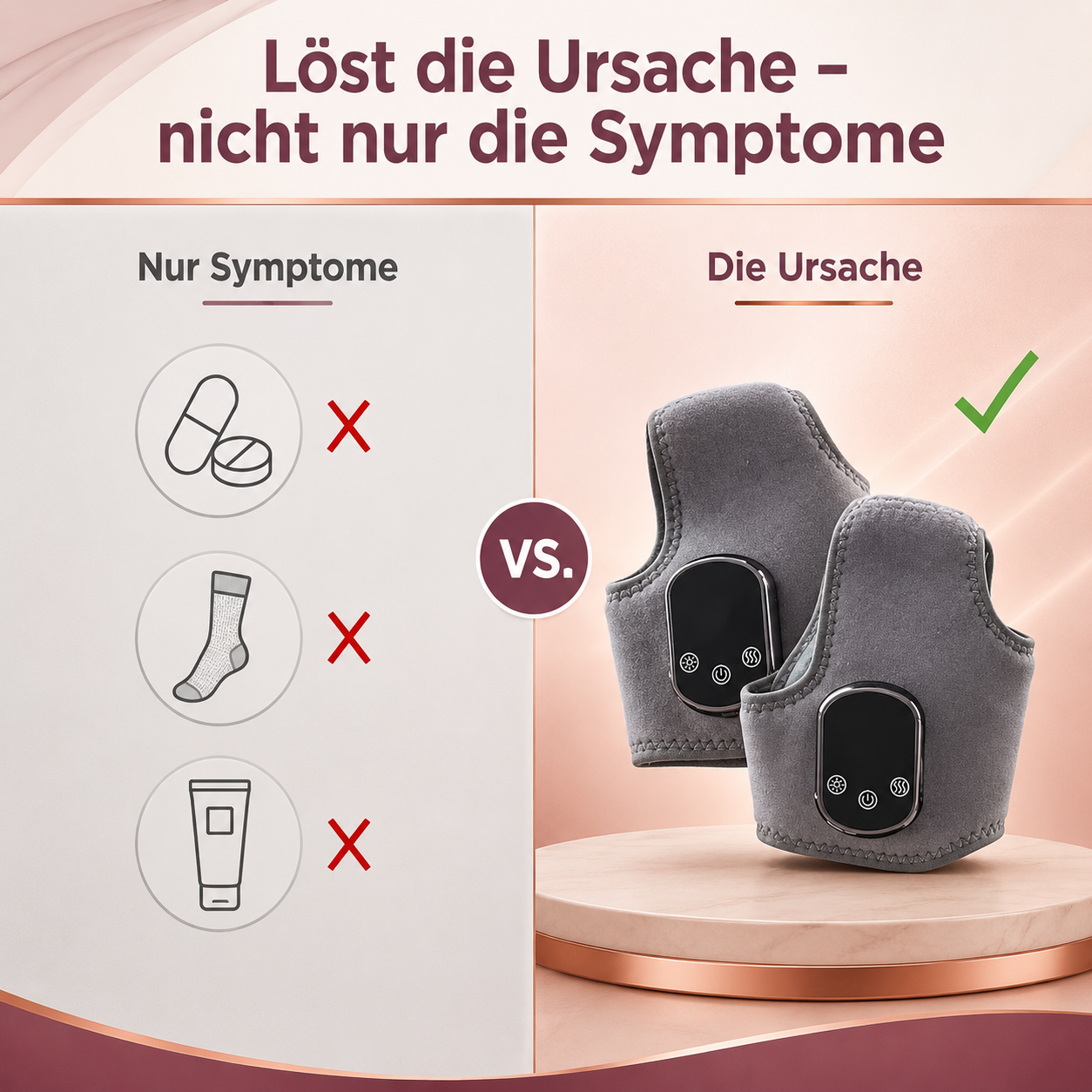 Venevira™ FlowPulser – 3-in-1 Fußmassagegerät